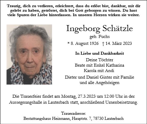 Ingeborg Schätzle