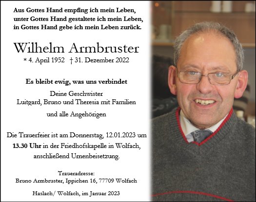 Wilhelm Armbruster