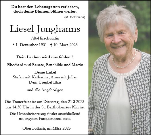 Liselotte Junghanns