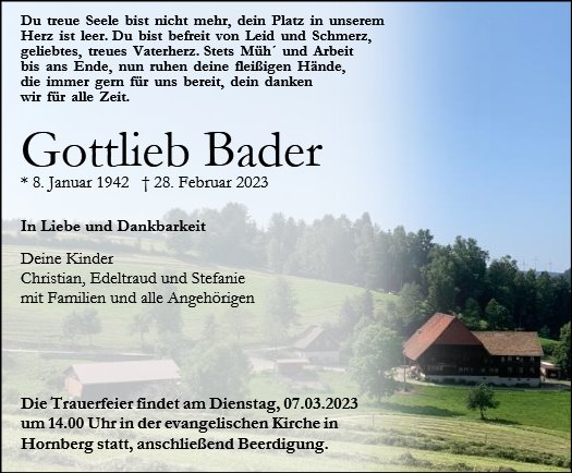 Gottlieb Bader