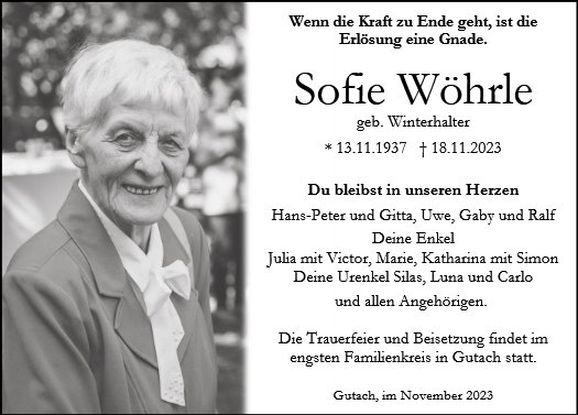 Sofie Wöhrle