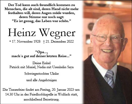 Heinz Wegner