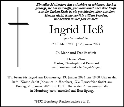 Ingrid Heß