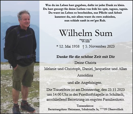Wilhelm Sum