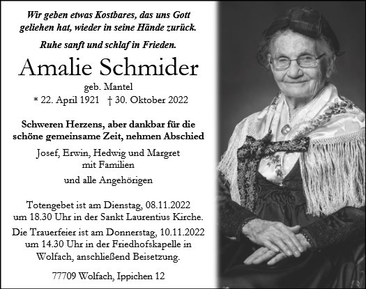 Amalie Schmider