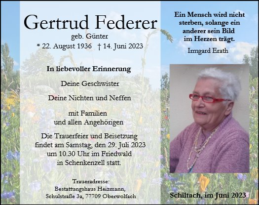 Gertrud Federer