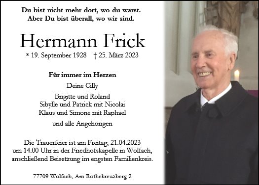 Hermann Siegfried Frick