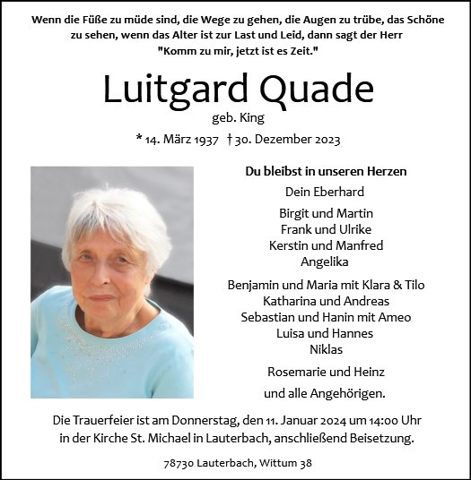 Luitgard Quade