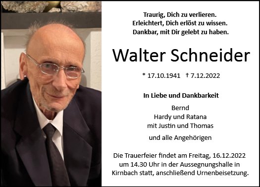 Walter Schneider