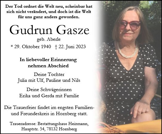 Gudrun Gasze