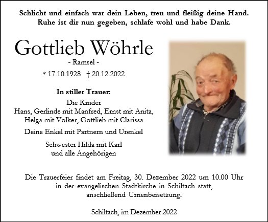 Gottlieb Wöhrle