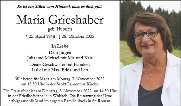 Maria Grieshaber
