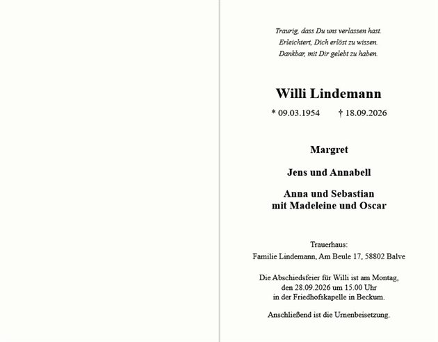 Wilhelm Lindemann