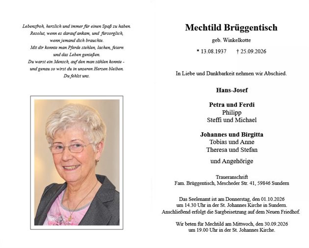 Mechtild Brüggentisch