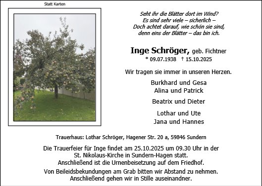 Inge Schröger
