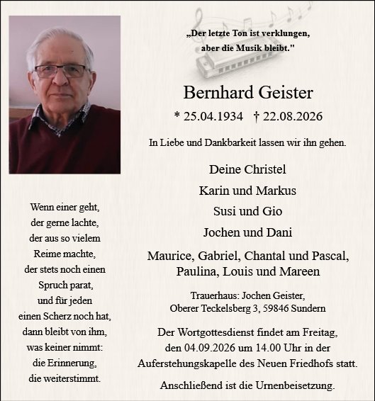 Bernhard Geister