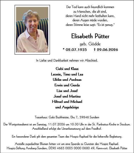Elisabeth Pütter