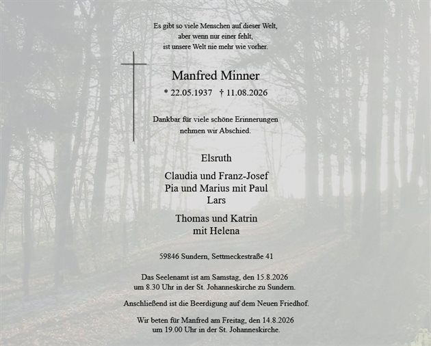 Manfred Minner