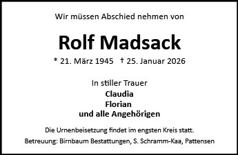Rolf Madsack