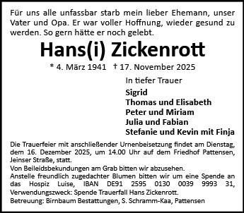 Hans Zickenrott