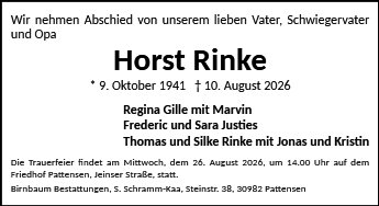 Horst Rinke