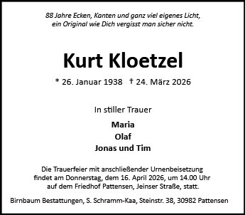 Kurt Kloetzel