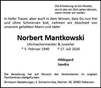 Norbert Mantkowski