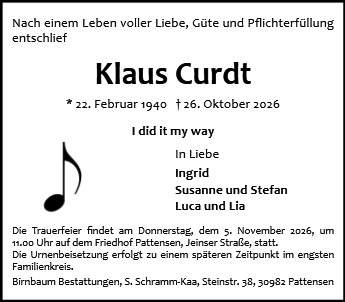 Klaus Curdt