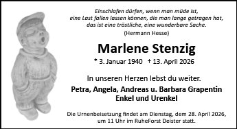 Marlene Stenzig