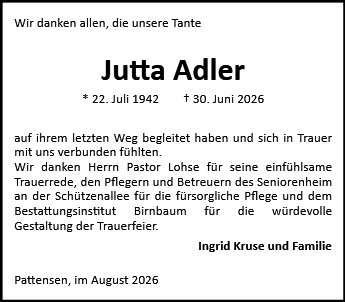 Jutta Adler