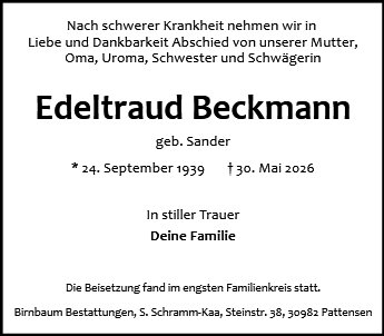 Edeltraud Beckmann