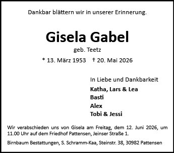 Gisela Gabel