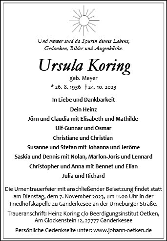 Ursula Koring
