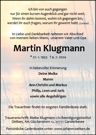 Martin Klugmann