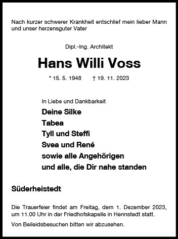 Hans Willi Voß