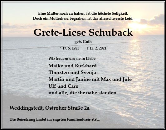 Grete Schuback