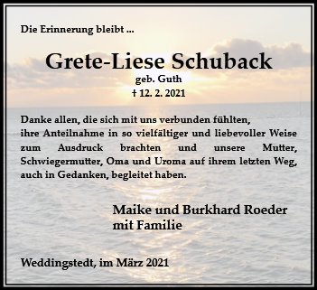 Grete Schuback