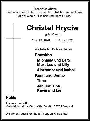 Christel Hryciw