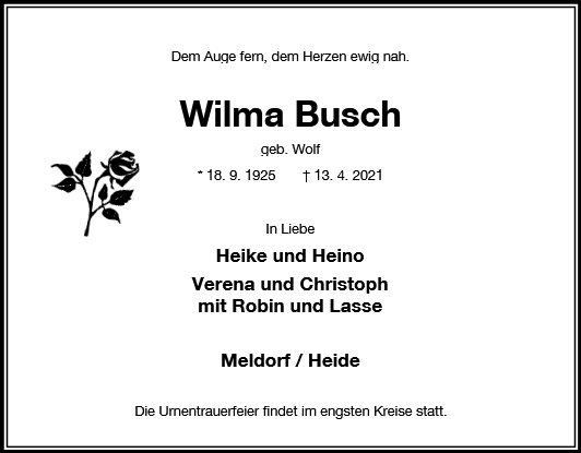 Wilma Busch