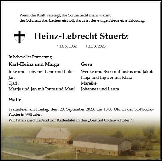 Heinz-Lebrecht Stuertz