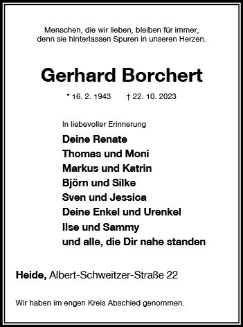 Gerhard Borchert