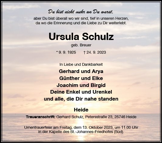 Ursula Schulz