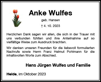 Anke Wulfes