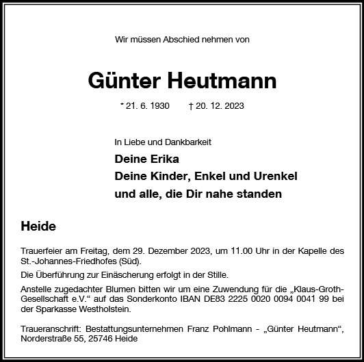 Günter Heutmann