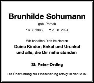 Brunhilde Schumann