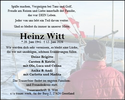 Heinz Witt