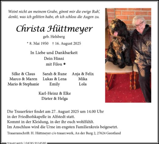 Christa Hüttmeyer