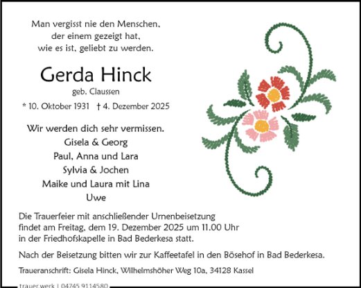 Gerda Hinck