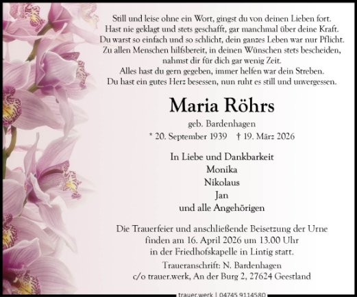 Maria Röhrs