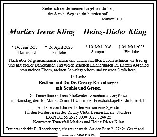 Heinz Dieter Kling